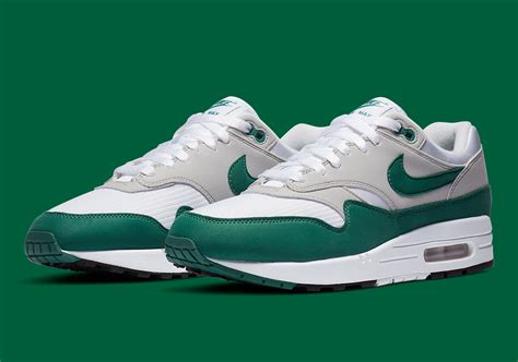 Dames Groen Air Max 1 Schoenen (2) 